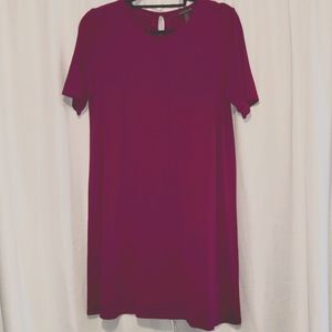 PM (10P-12P) Eileen Fisher Stretch Jersey Dress